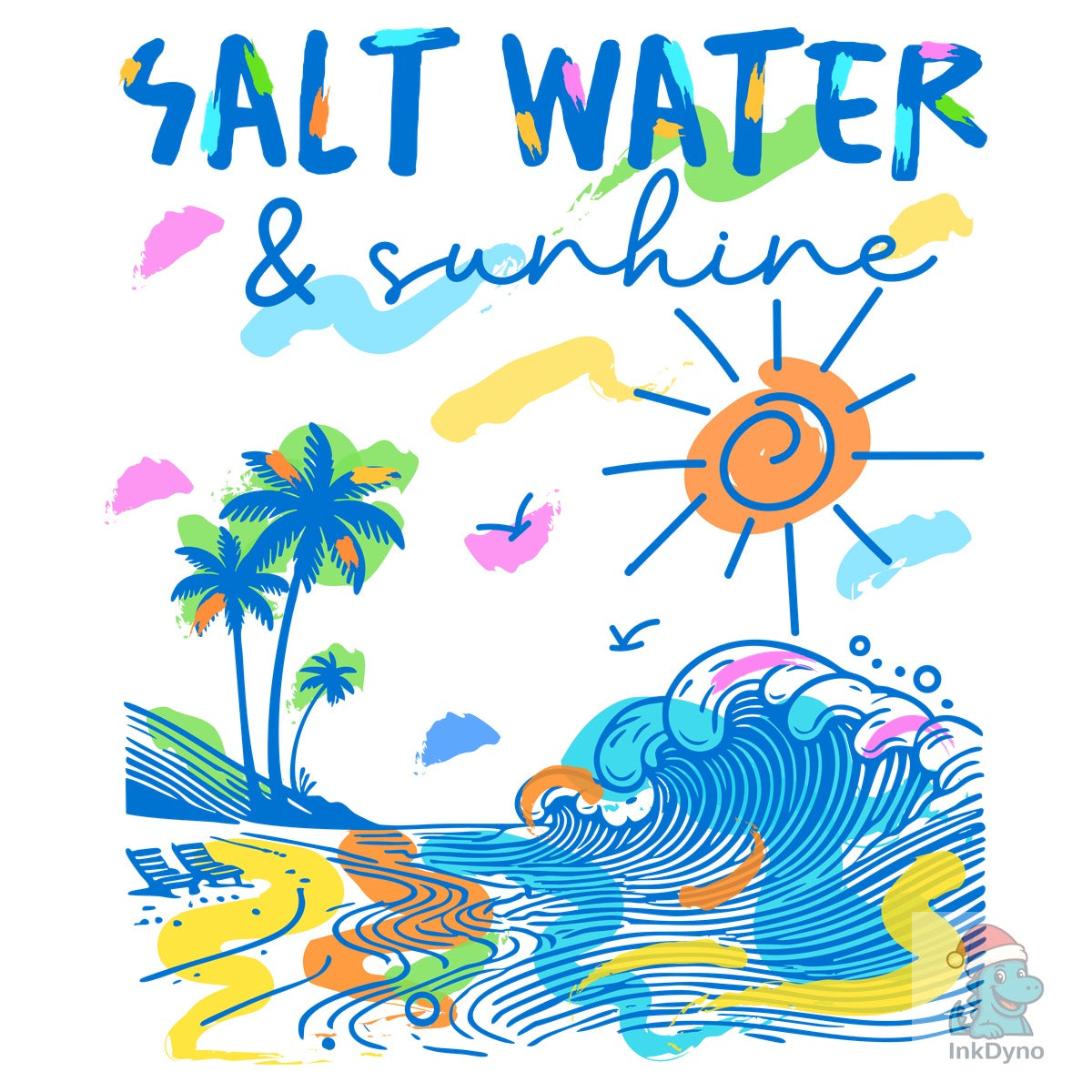 Summer Beach Salt Water & Sunshine