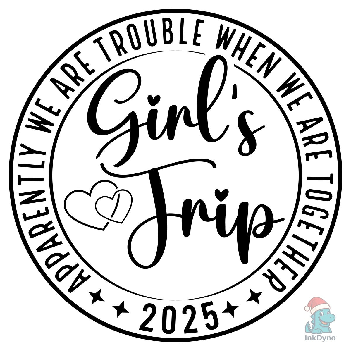 Girls Trip 2025 Shirt Tropical