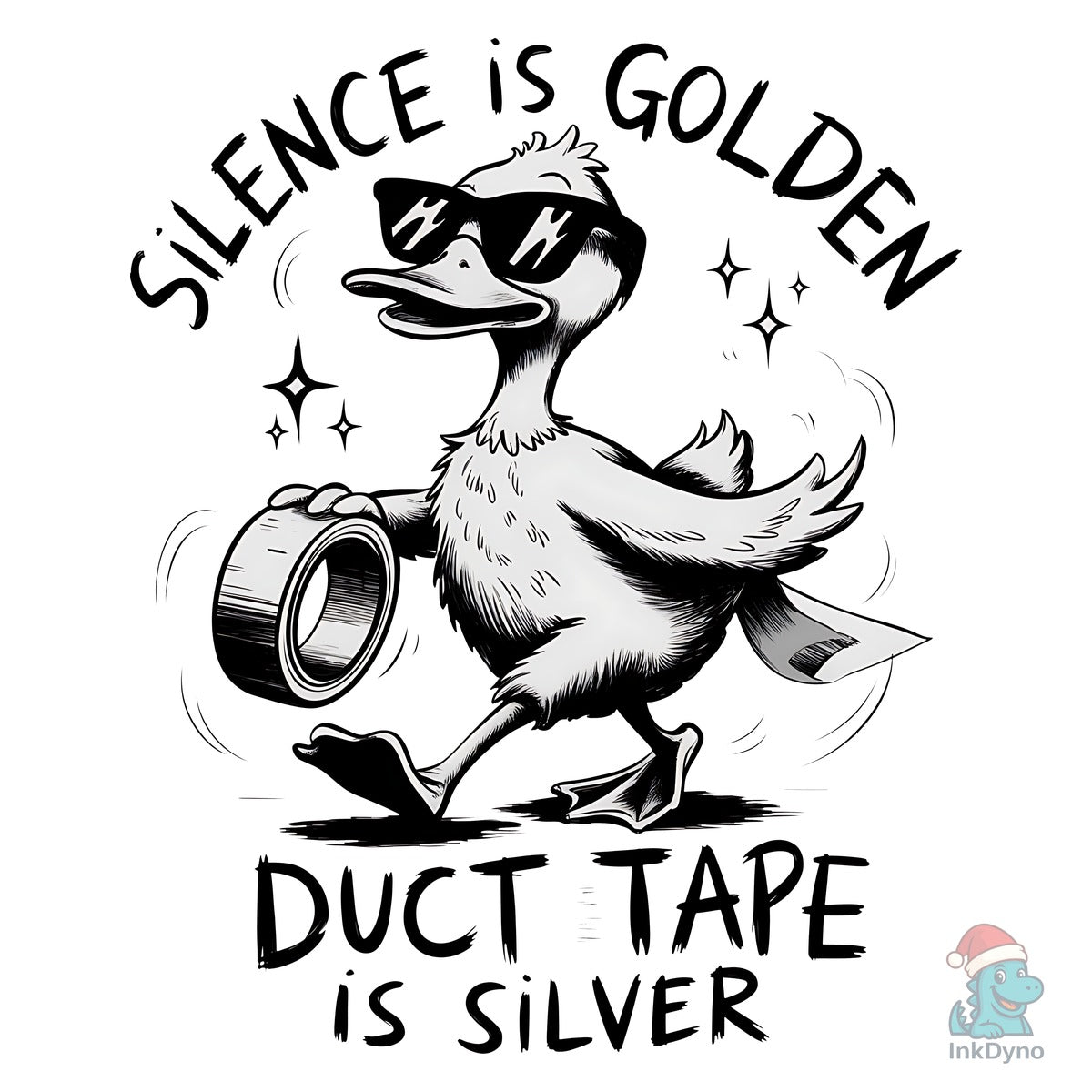 Duct Tape Duck Silence is Golden