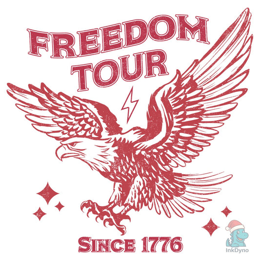 Freedom Tour Since 1776 USA Sublimation - DTF Transfer