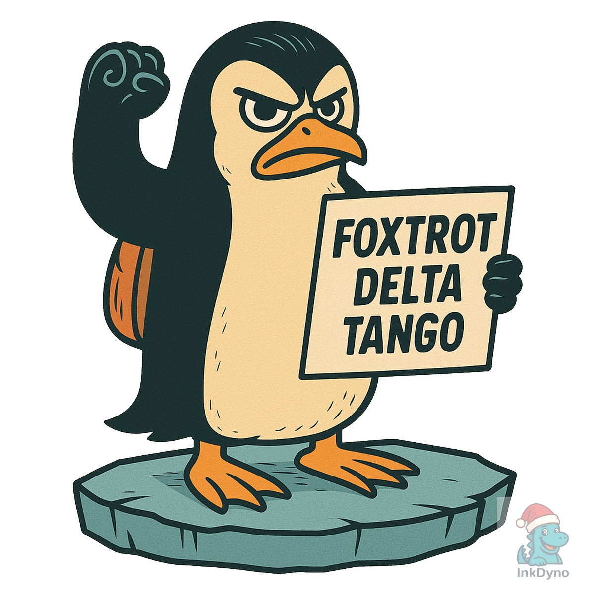 Funny Penguin-Penguins Againts Tariffs