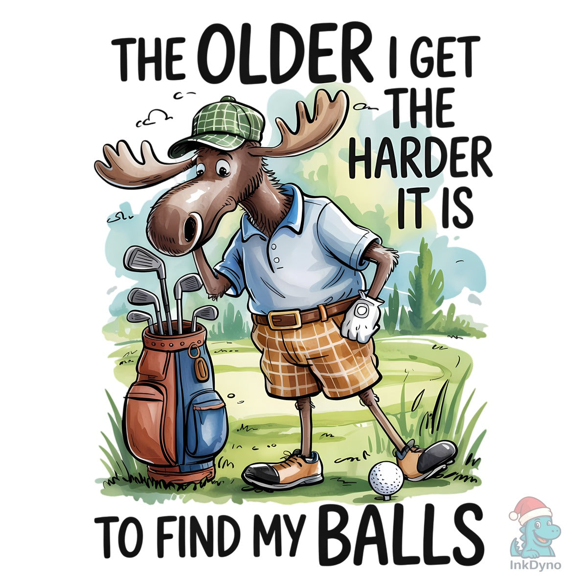 Funny Golf Moose Quote File