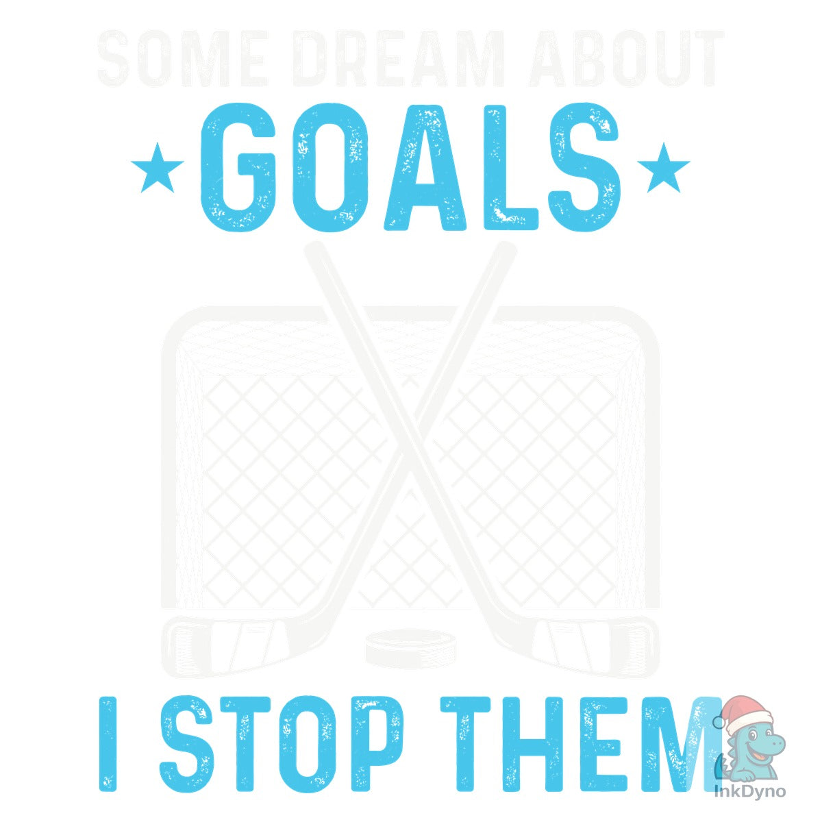 Hockey T-shirt Design Hockey Goal Shirt
