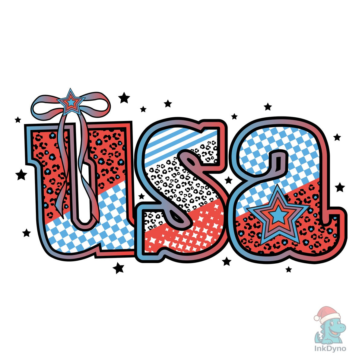 Preppy USA 4th of July Patriotic