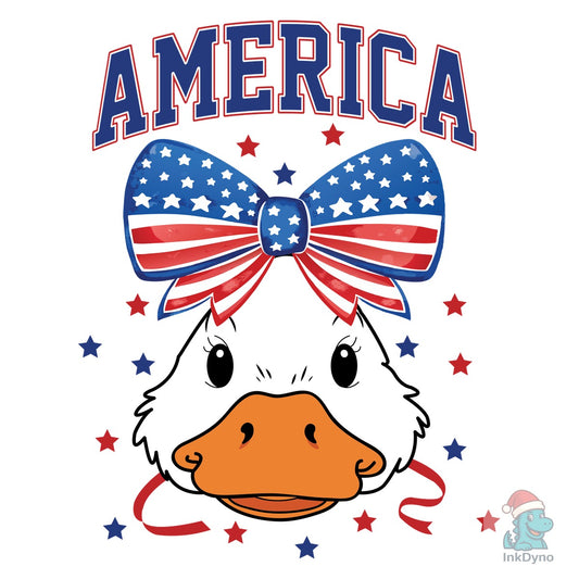 America Goose 4th of July Goose - DTF Transfer