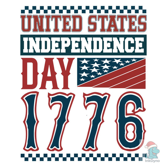 American Independence Day 1776 - DTF Transfer