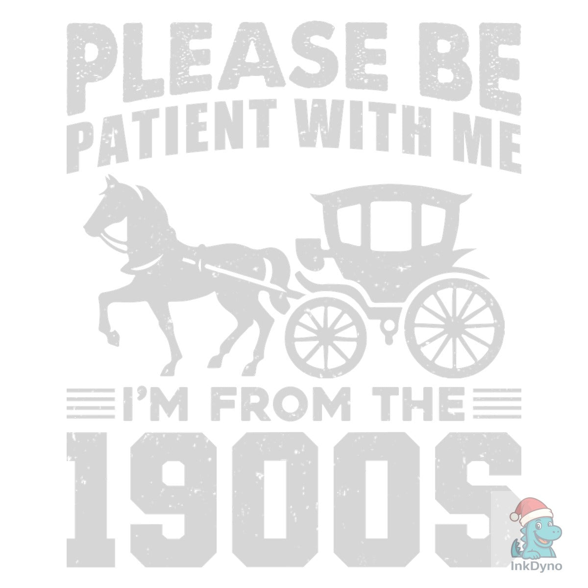 Horse T-shirt Design Im from 1900