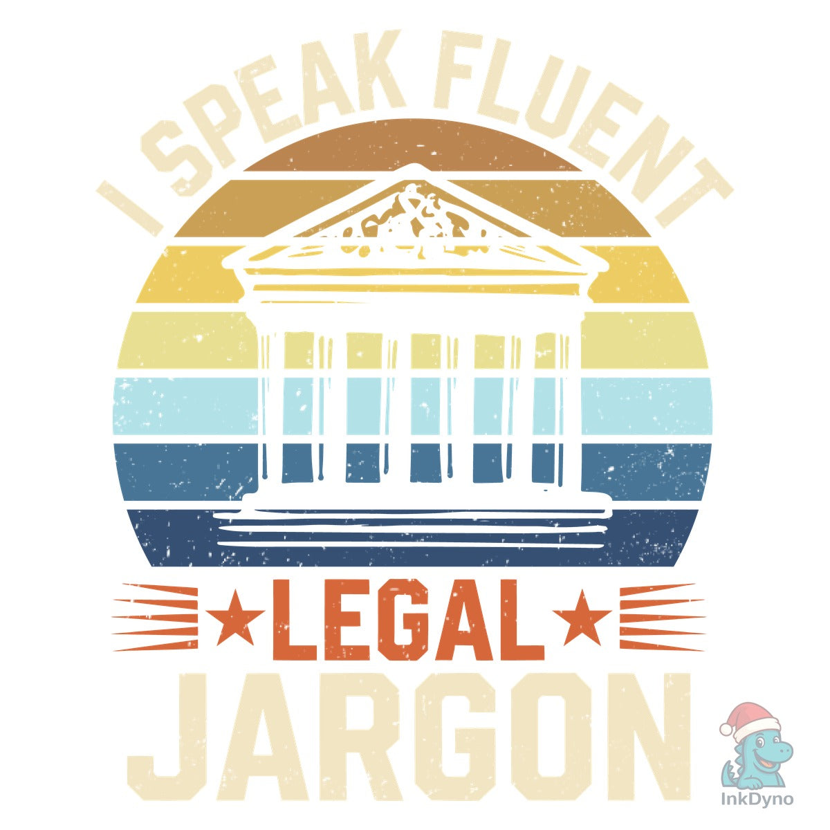 I Speak Fluent Lawyer T-shirt Design