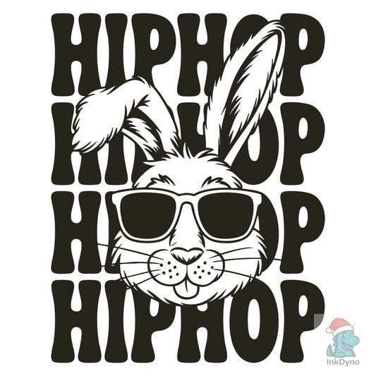 Hip Hop Easter Bunny Sublimation - DTF Transfer