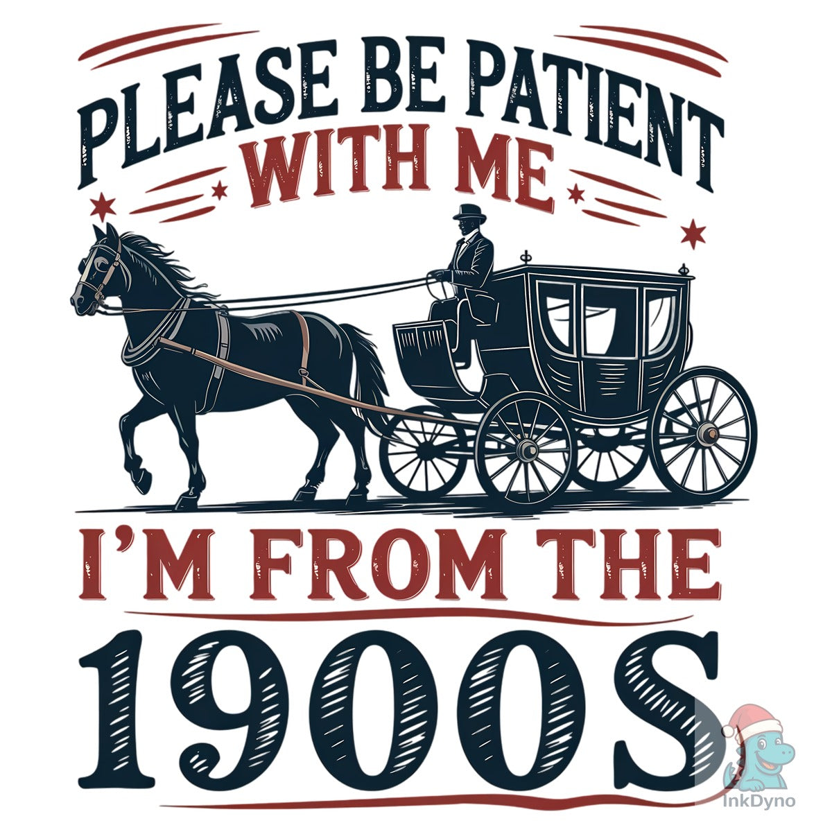 Funny 1900s Retro Carriage