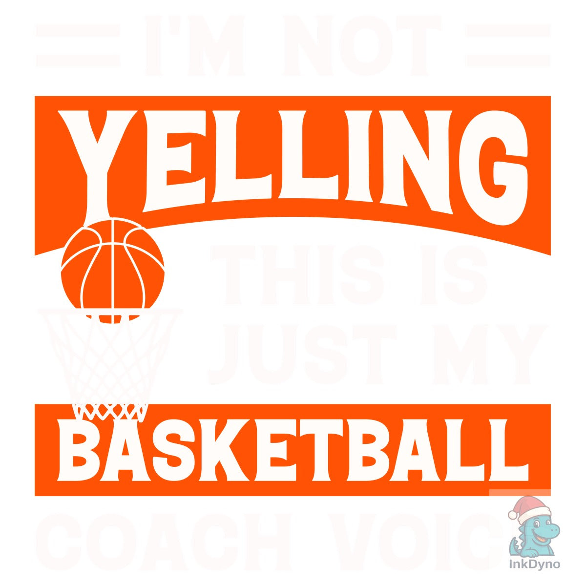 Basketball Coach Voice Funny Design