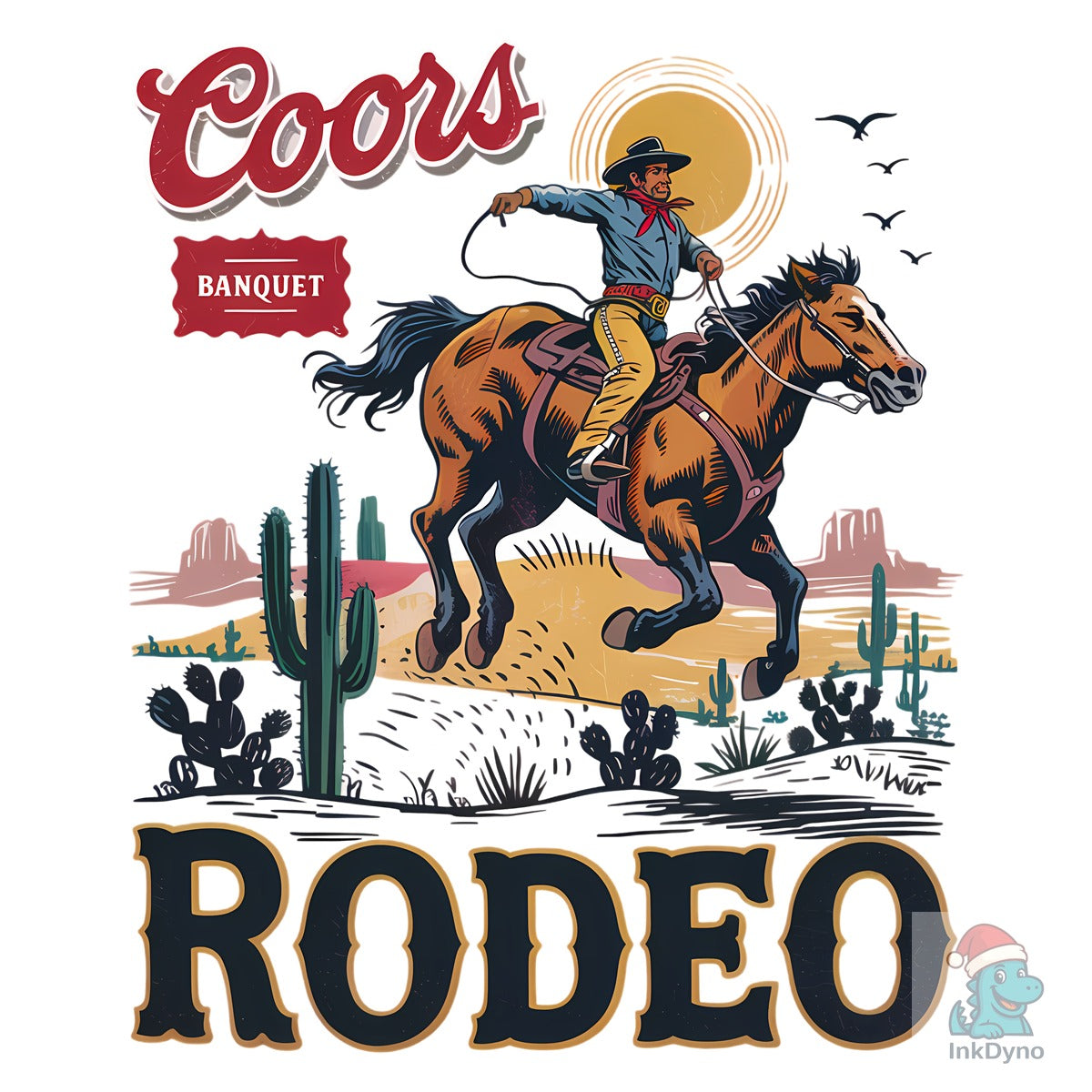 Vintage Rodeo Cowboy