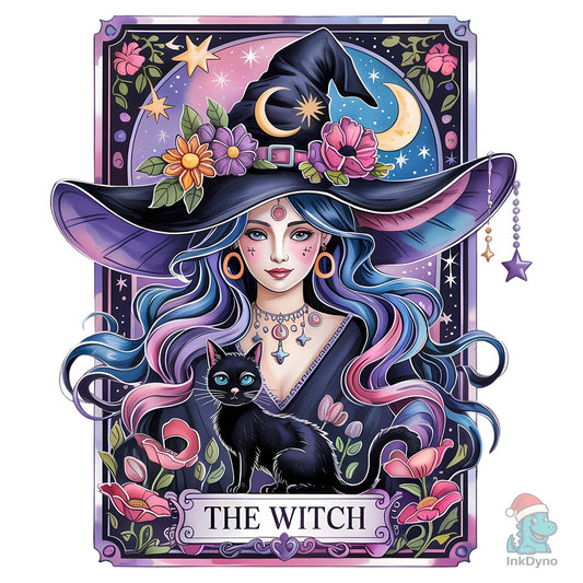 The WITCH - Mystical Gothic - DTF Transfer