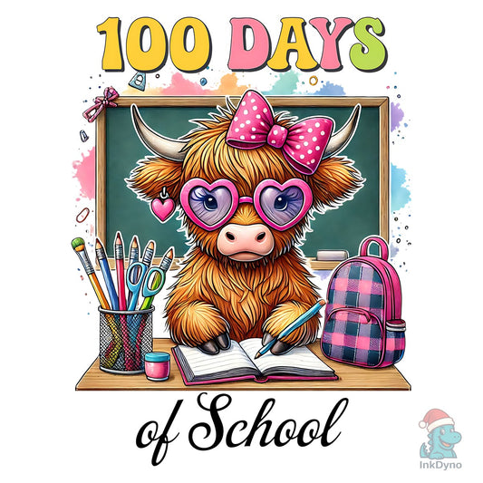 100 Day School Sublimation - DTF Transfer