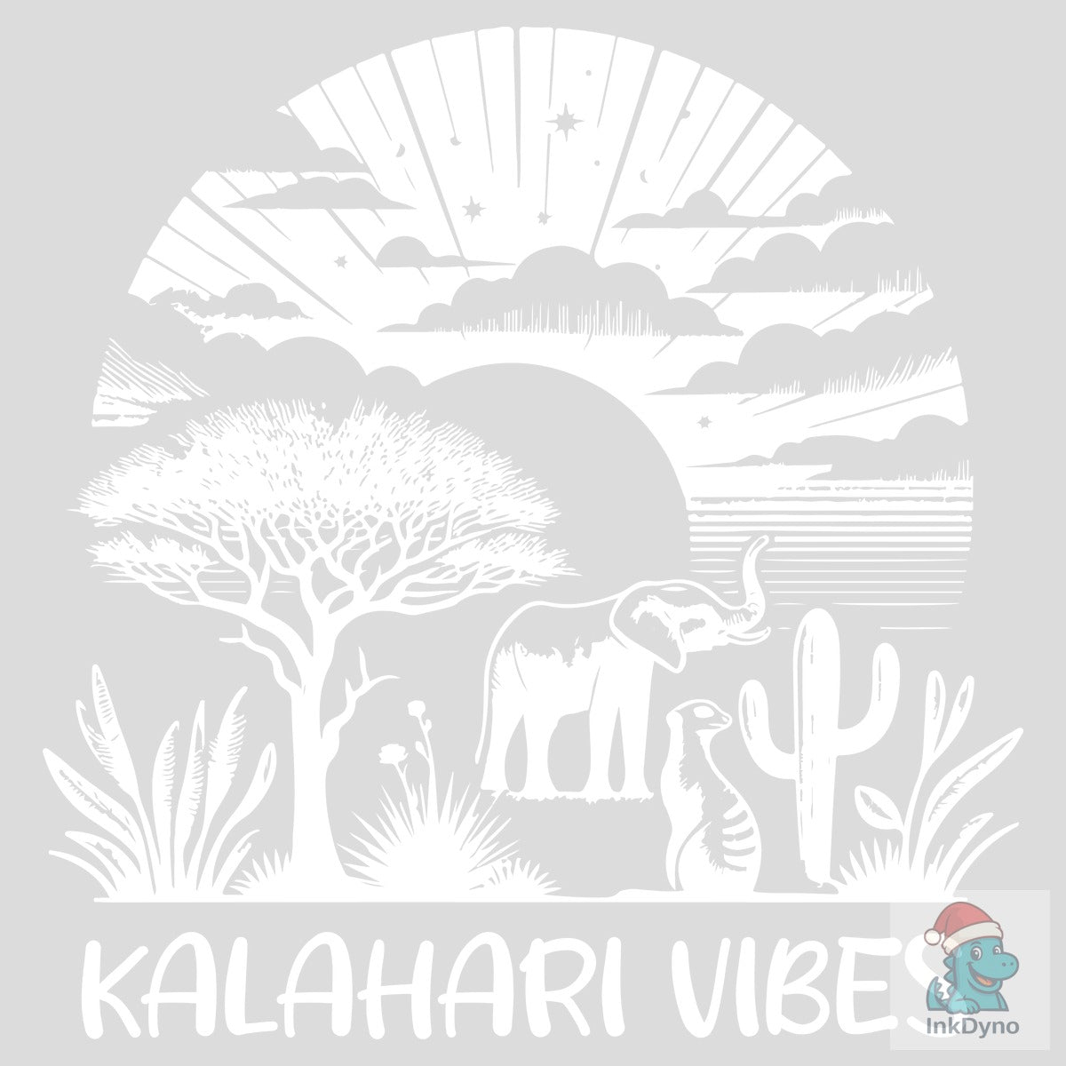Kalahari Vibes Desert Wildlife T-Shirt
