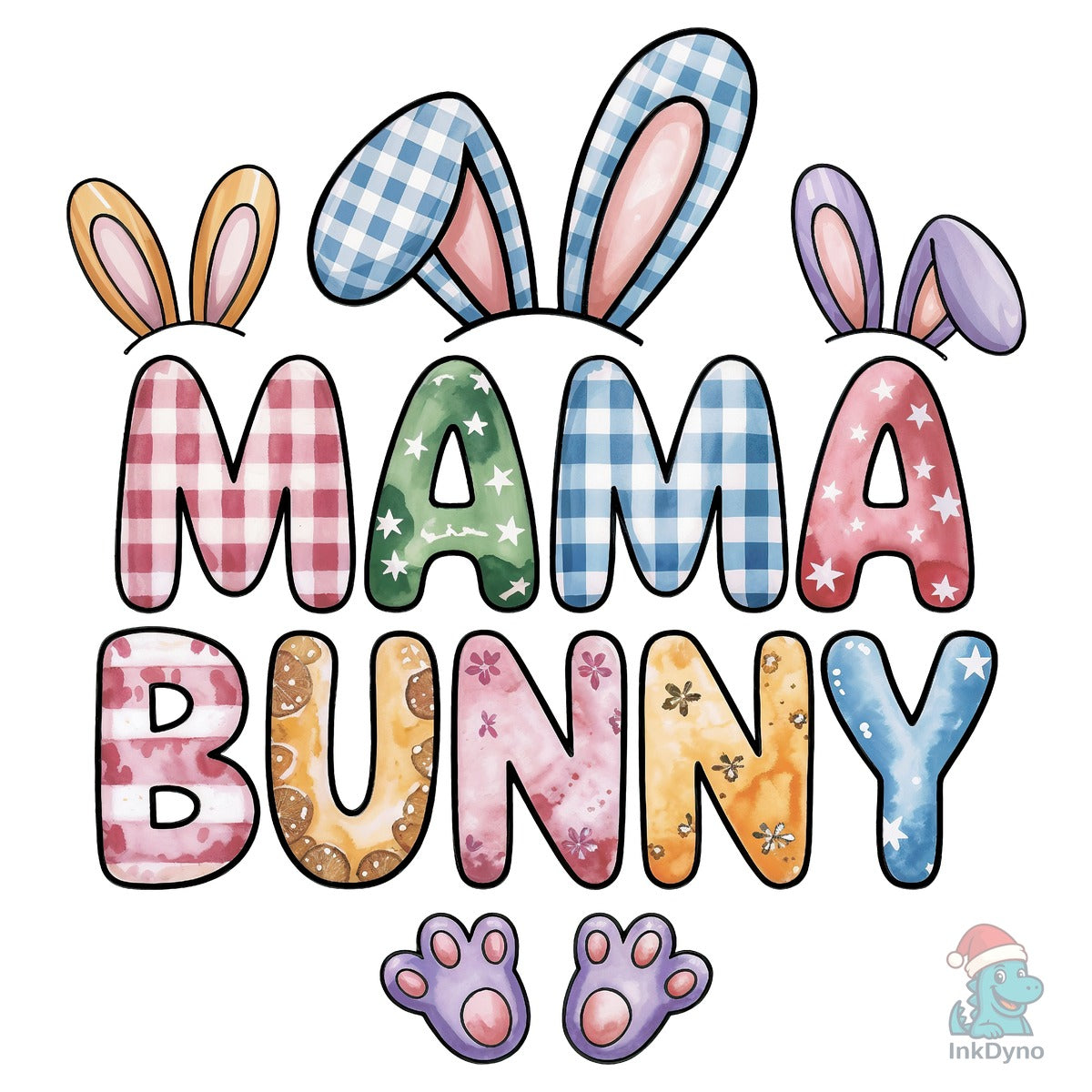 Mama Bunny Easter Design