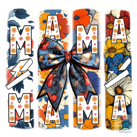 Floral Mama Coquette Bow Mothers Day - DTF Transfer