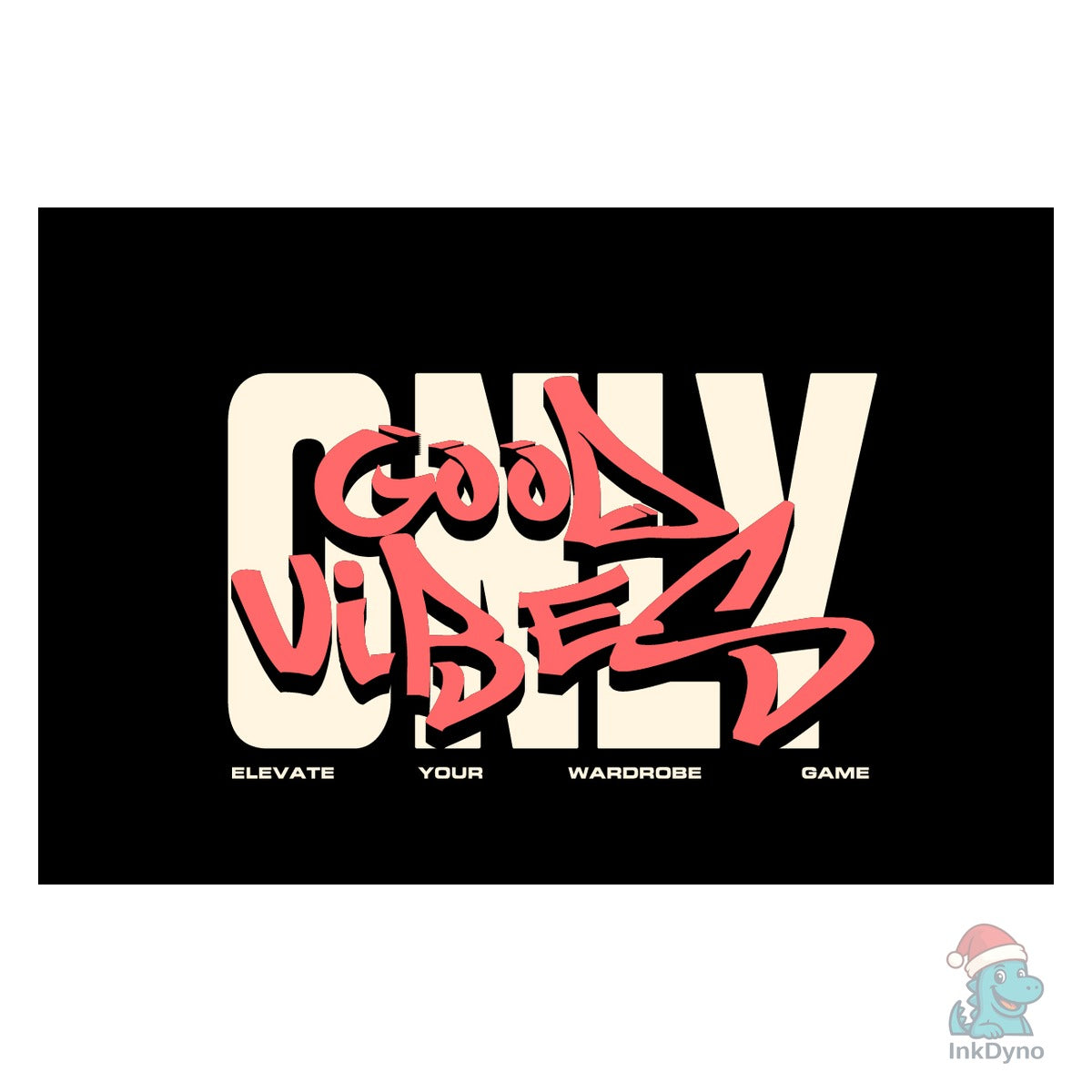 Streetwear Tshirt Design Good Vibes