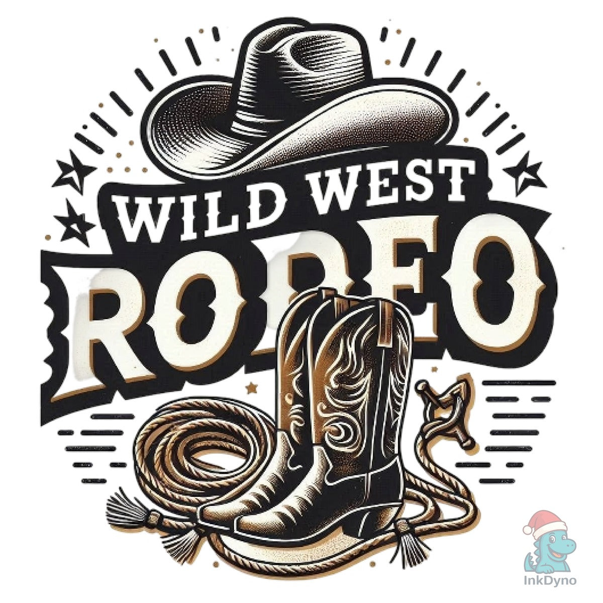 Western Wild West Rodeo T-shirt