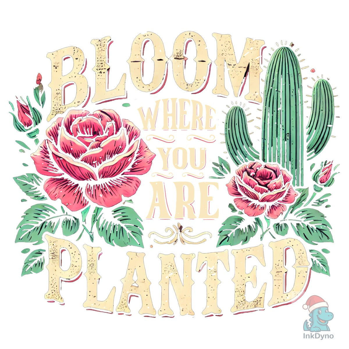 Bloom Where You Are Planted T-shirt