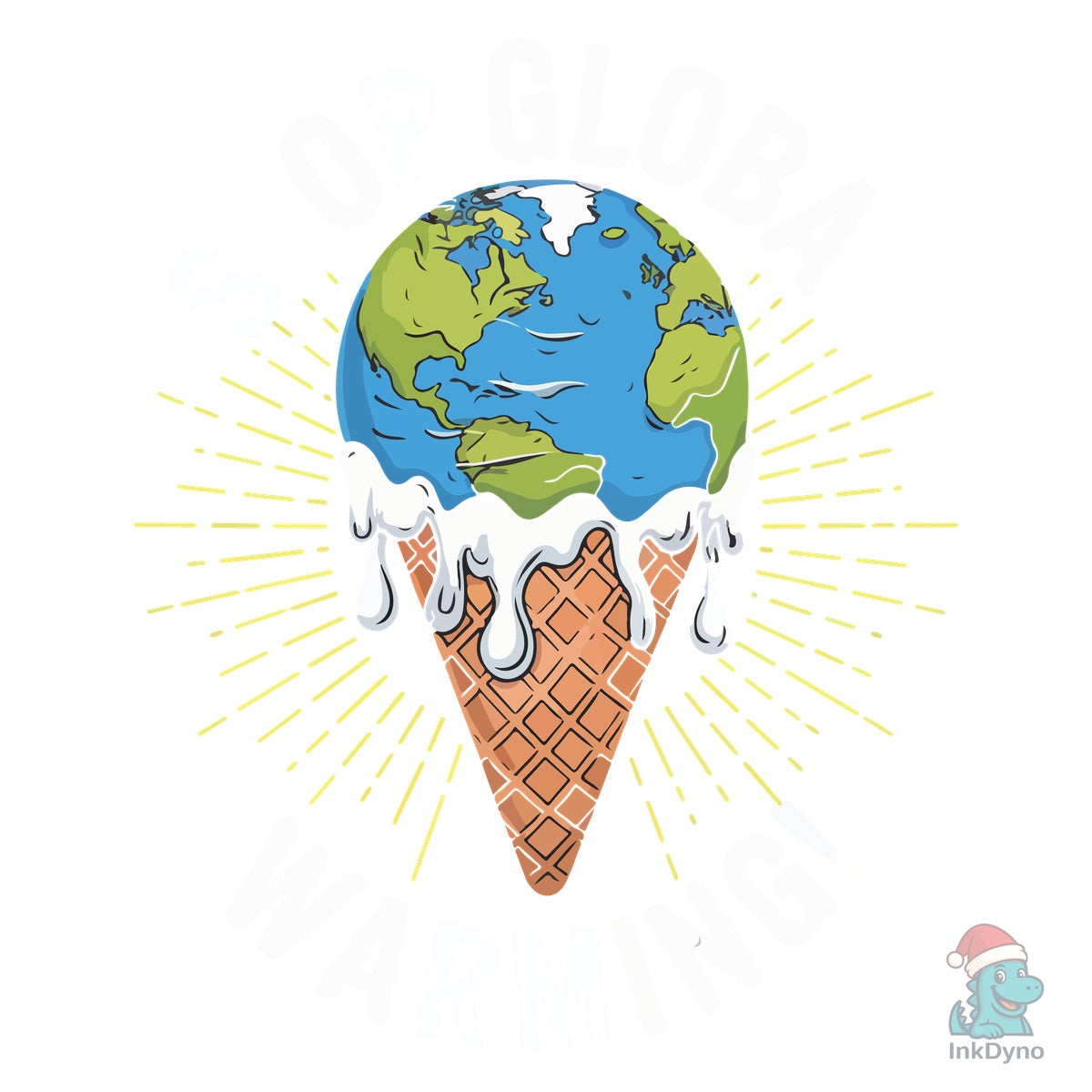 Stop Global Warming Funny Cute Teacher
