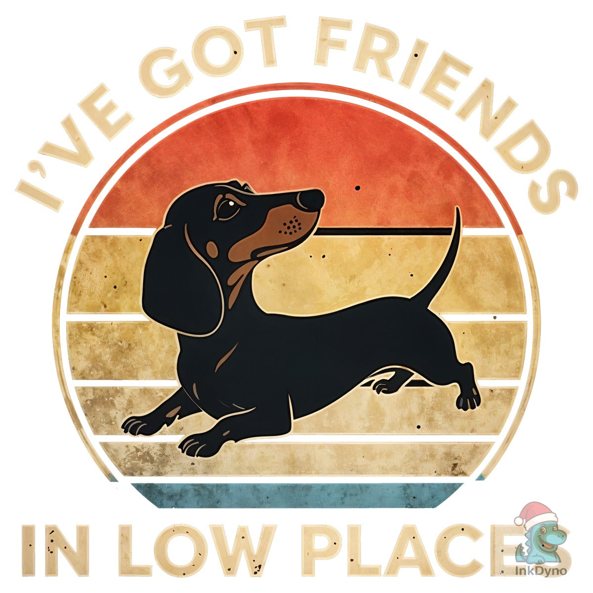 Dachshund I've Got Friends in Low Places