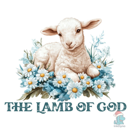 Easter Lamb of God Christian - DTF Transfer