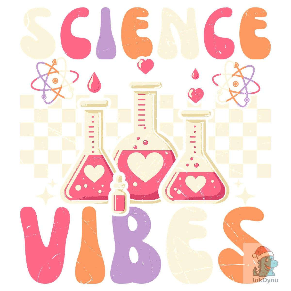 Groovy Science Vibes Chemistry T-Shirt