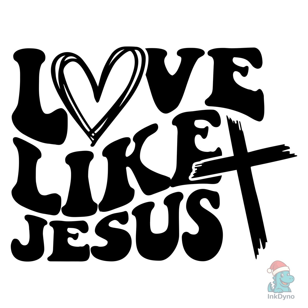 Love Like Jesus Wavy