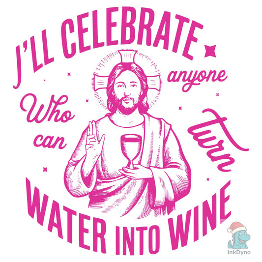 Jesus Water into Wine Design - DTF Transfer