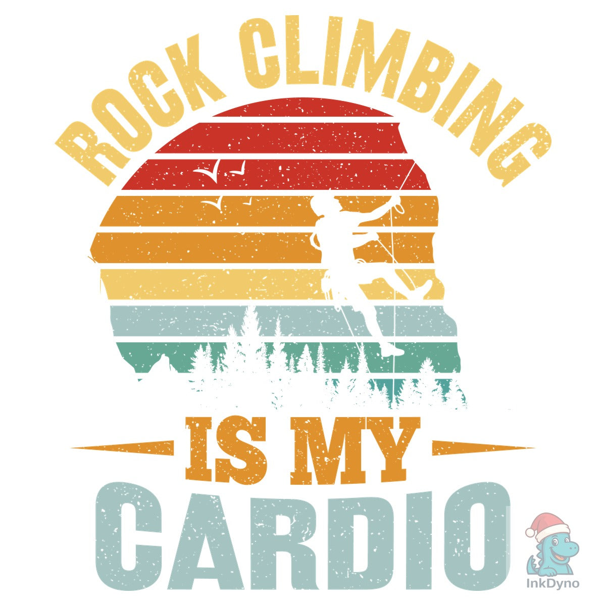 Rock Climbing Graphic Sublimation