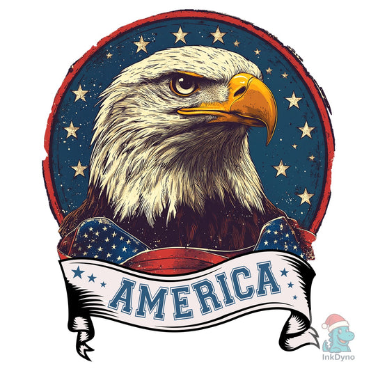 4th of July Patriotic America - DTF Transfer