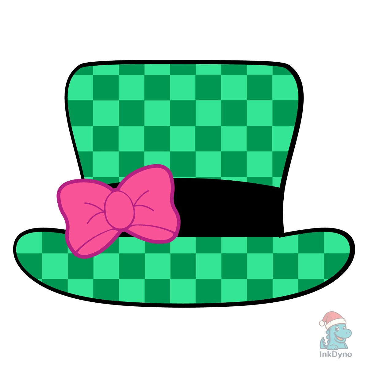 Coquette Checkered Leprechaun Hat