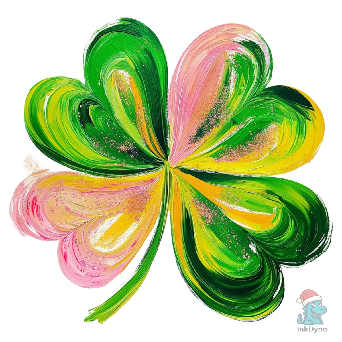 Brushstroke Shamrock