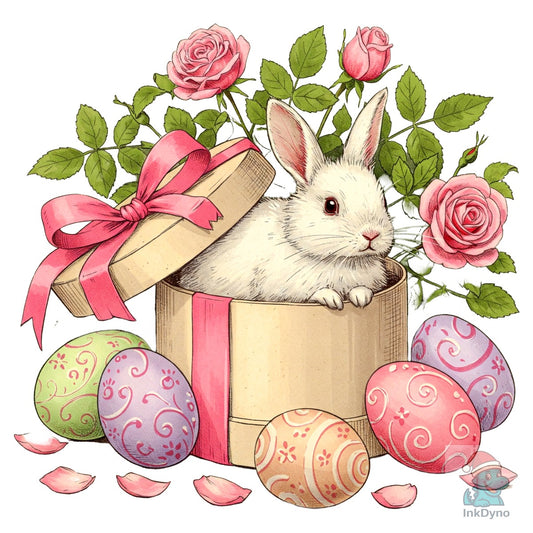 Easter Bunny Bunny Sublimation - DTF Transfer