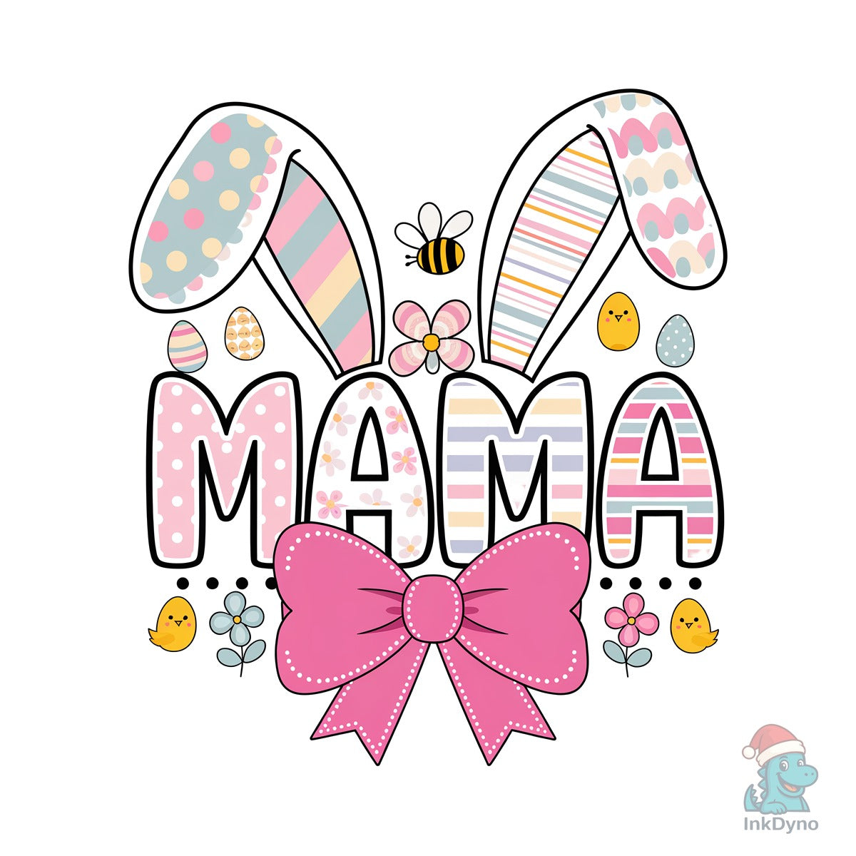 Easter Mama T-Shirt Design