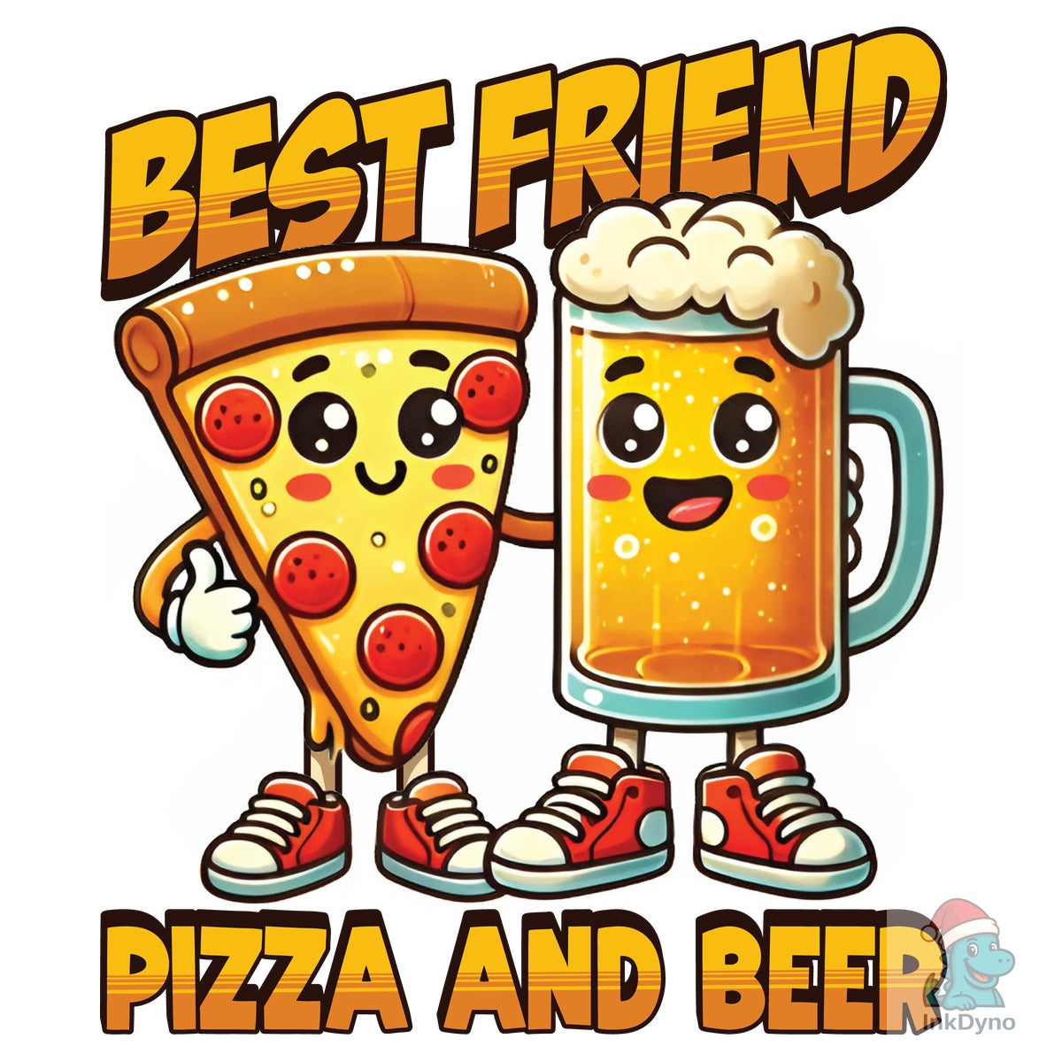 Funny Beer Drinking T-Shirt Design