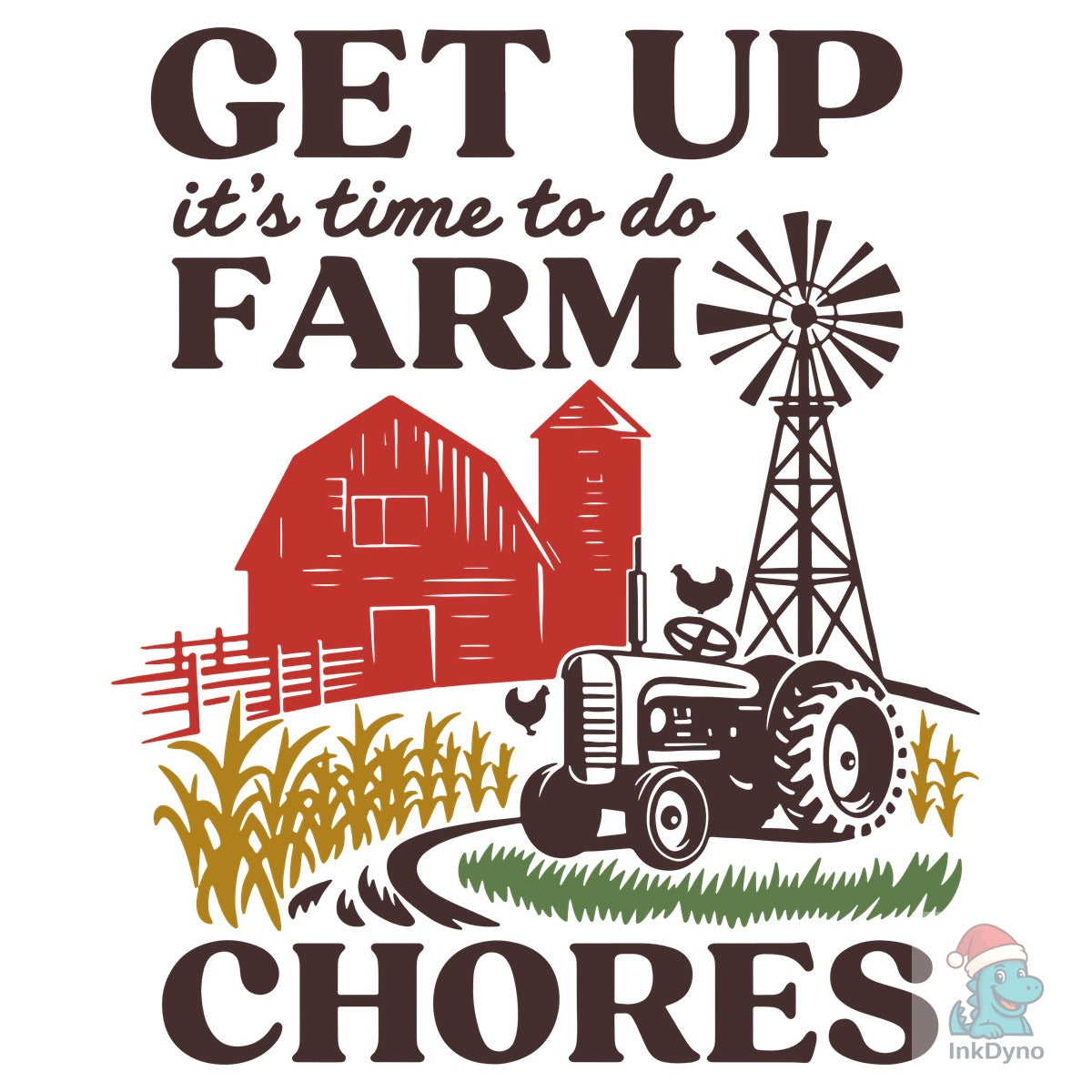Get Up It's Time to Do Farm Chores