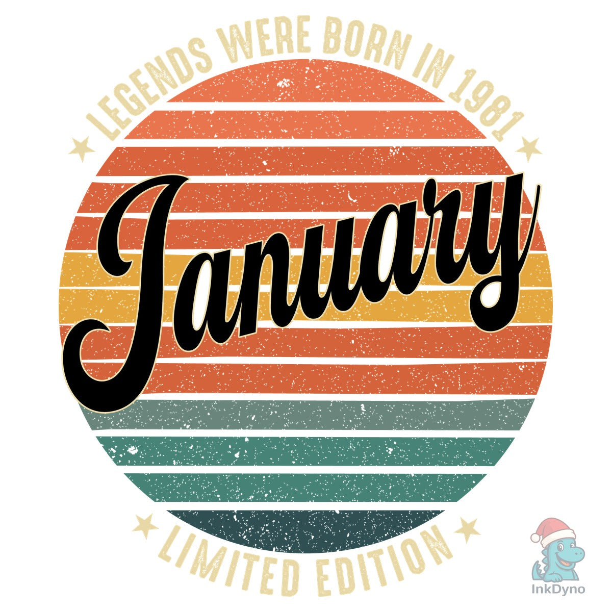 Legends Were Born in January 1981 Tshirt