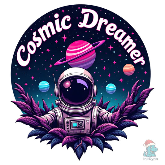 Cosmic Dreamer T Shirt Design - DTF Transfer