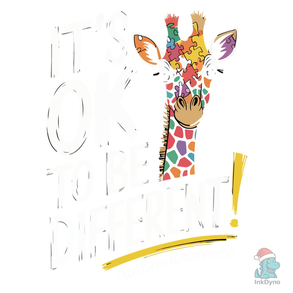 It's Ok to Be Different Autism Awareness