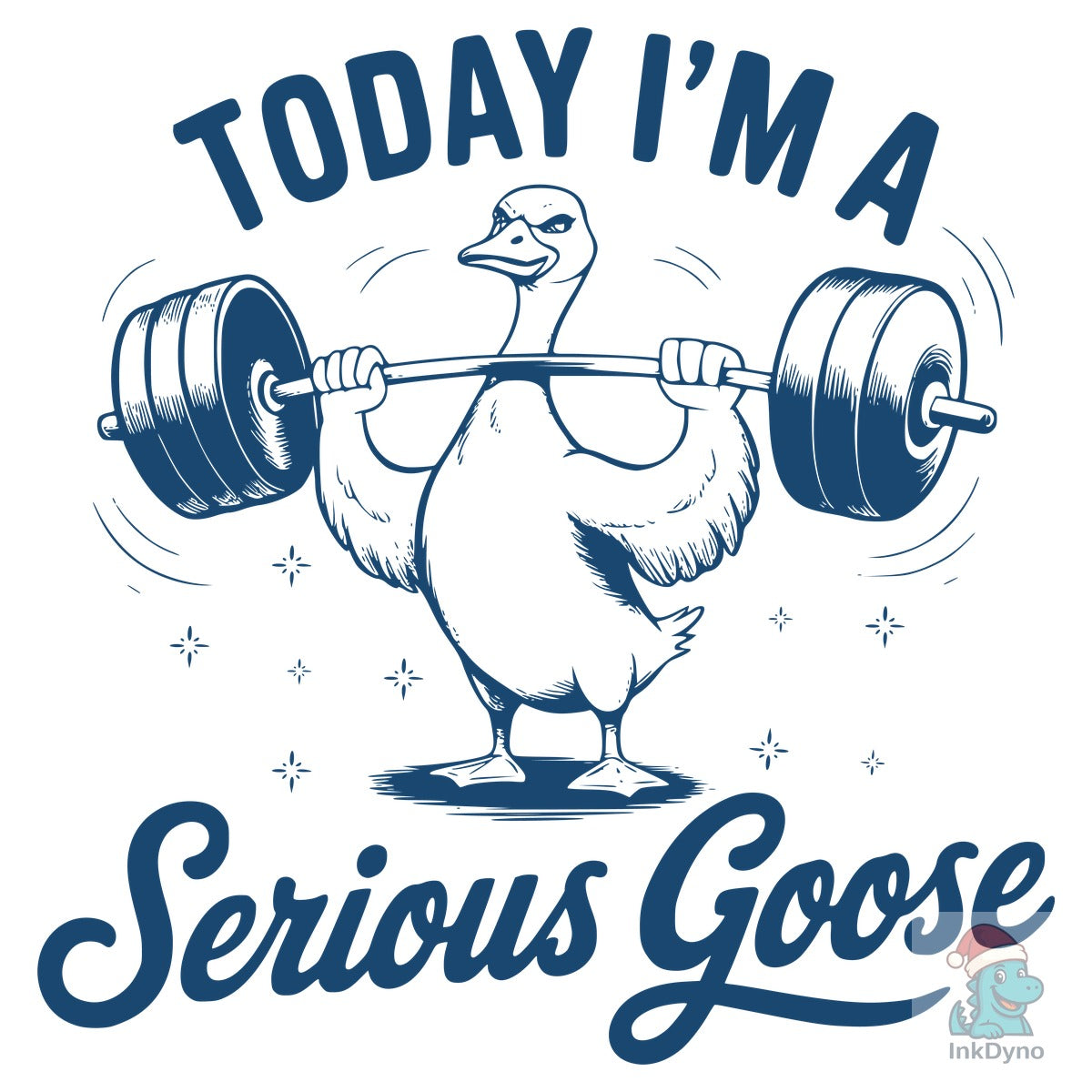 Today I'm a Serious Goose Bird T-shirt S