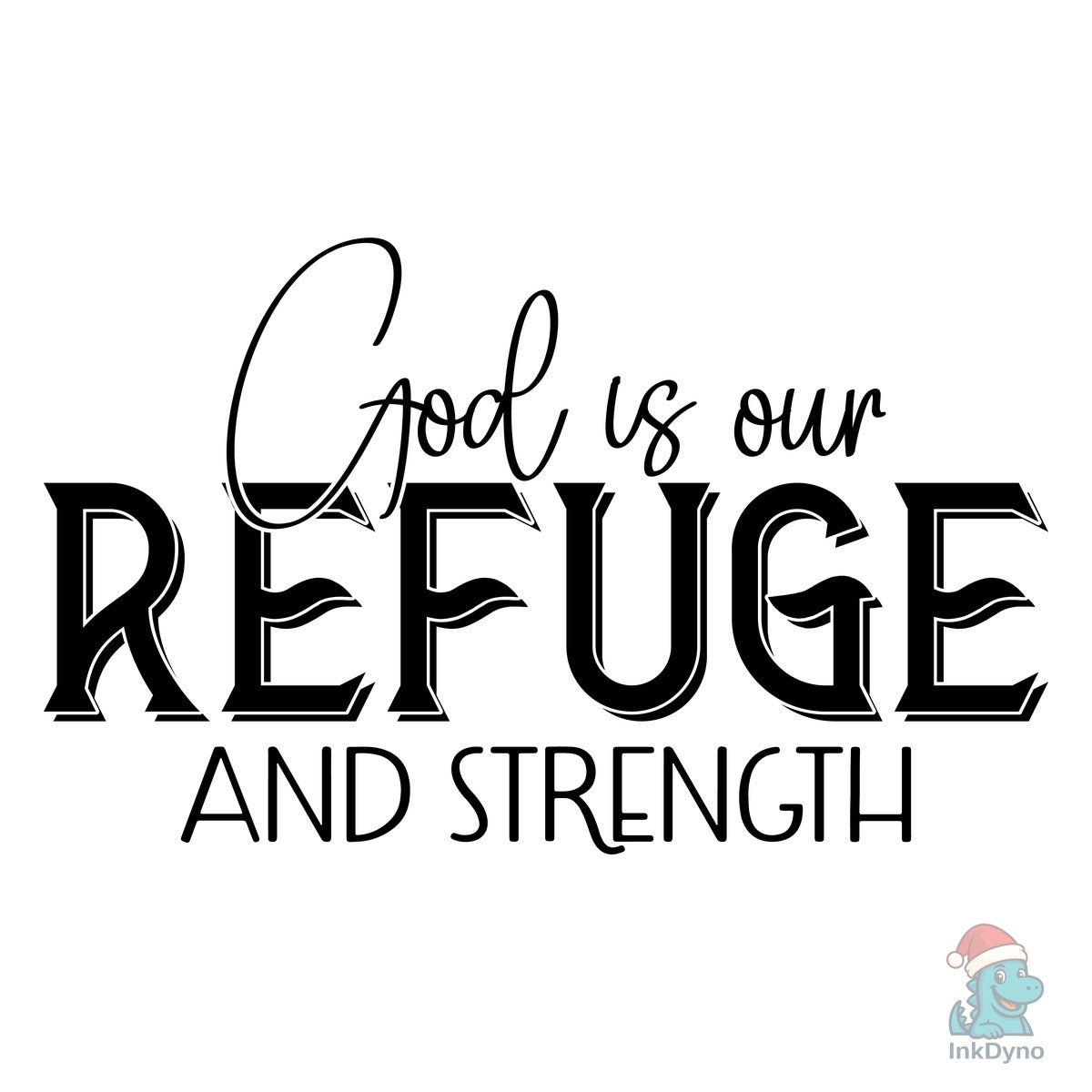 God is Our Refuge and Strength Sleeve SV