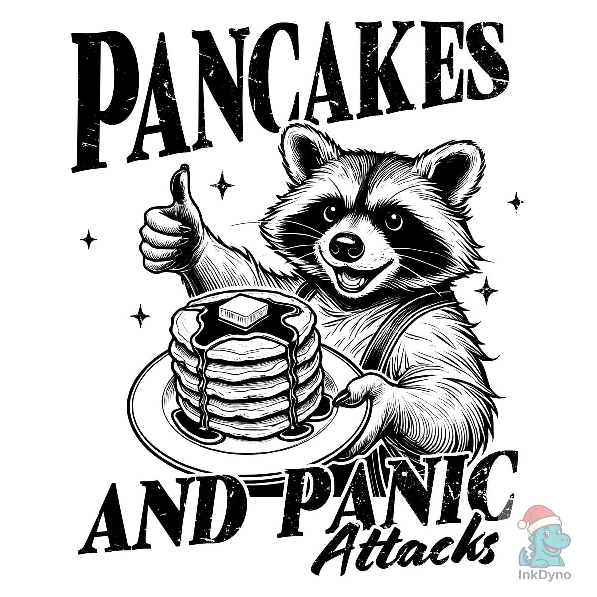 Mental Health Raccoon Pancakes and Panic