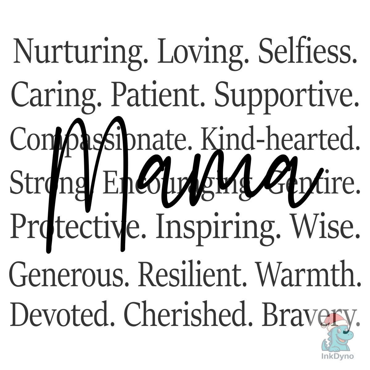 Mama Words Mother's Day