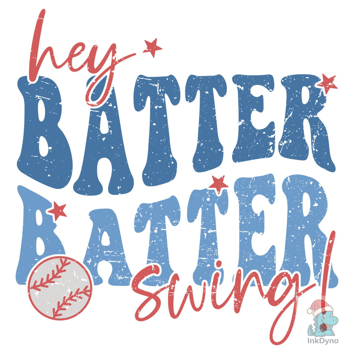 Retro Baseball Hey Batter Batter Swing
