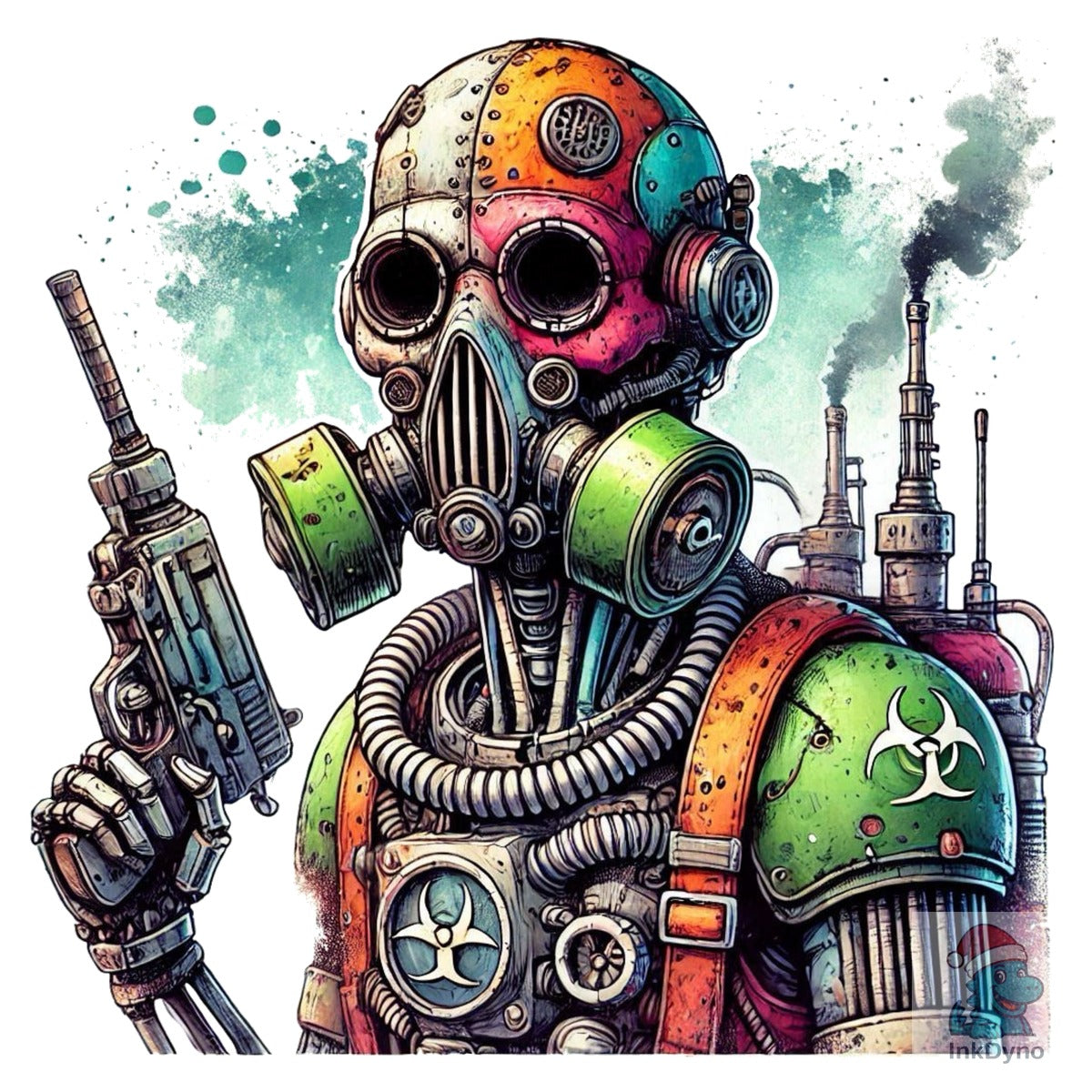 Robot Sublimation sticker