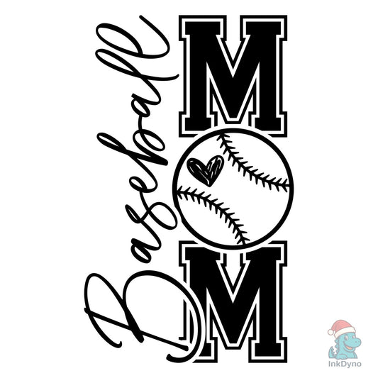 Proud Baseball Mom - DTF Transfer
