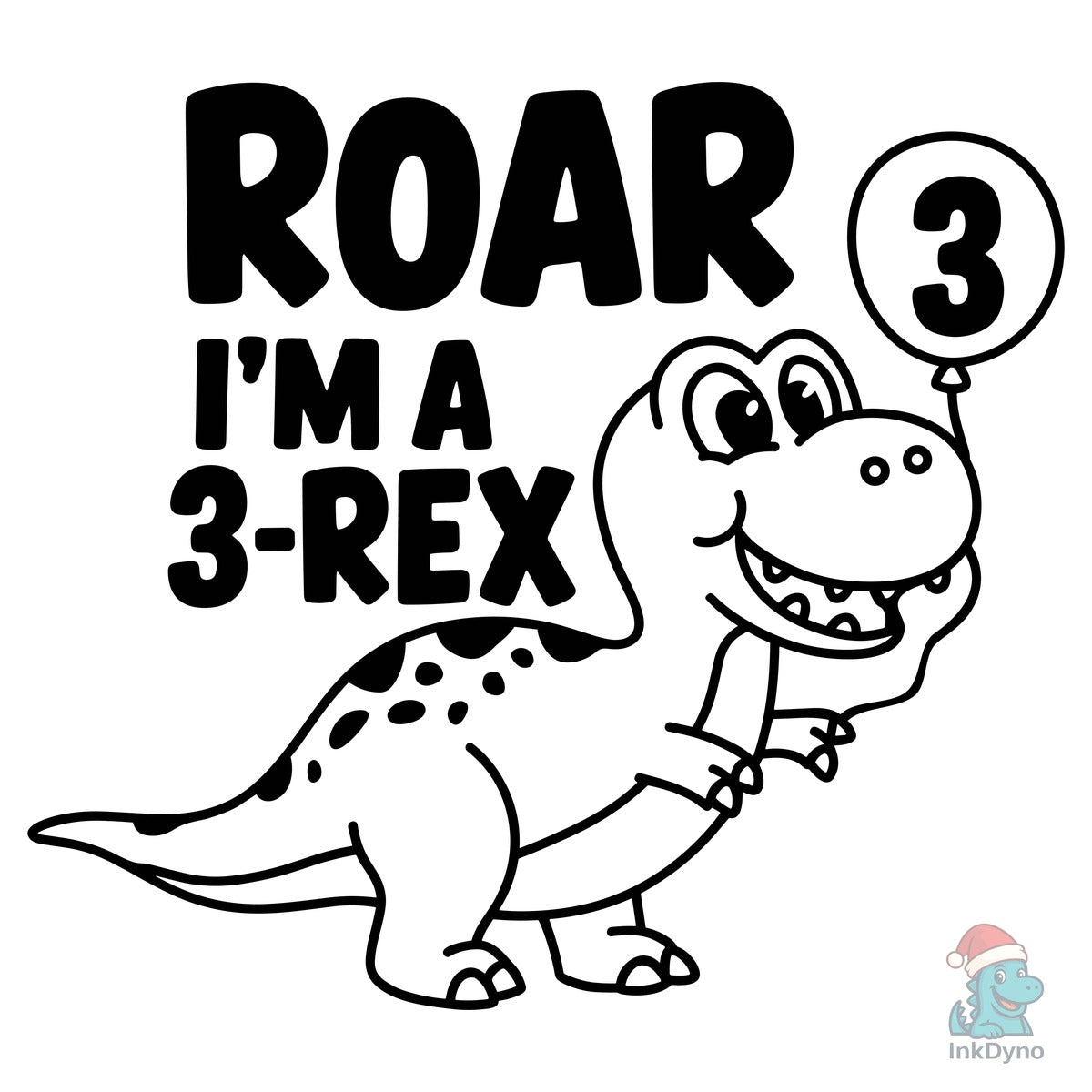 3-Rex Dinosaur Birthday