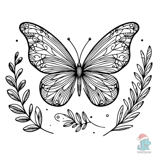 Butterfly Design - DTF Transfer